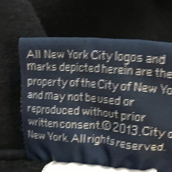 NYPD sz s  Torkia int. inc sweatshirt navy blue - Picture 5 of 5